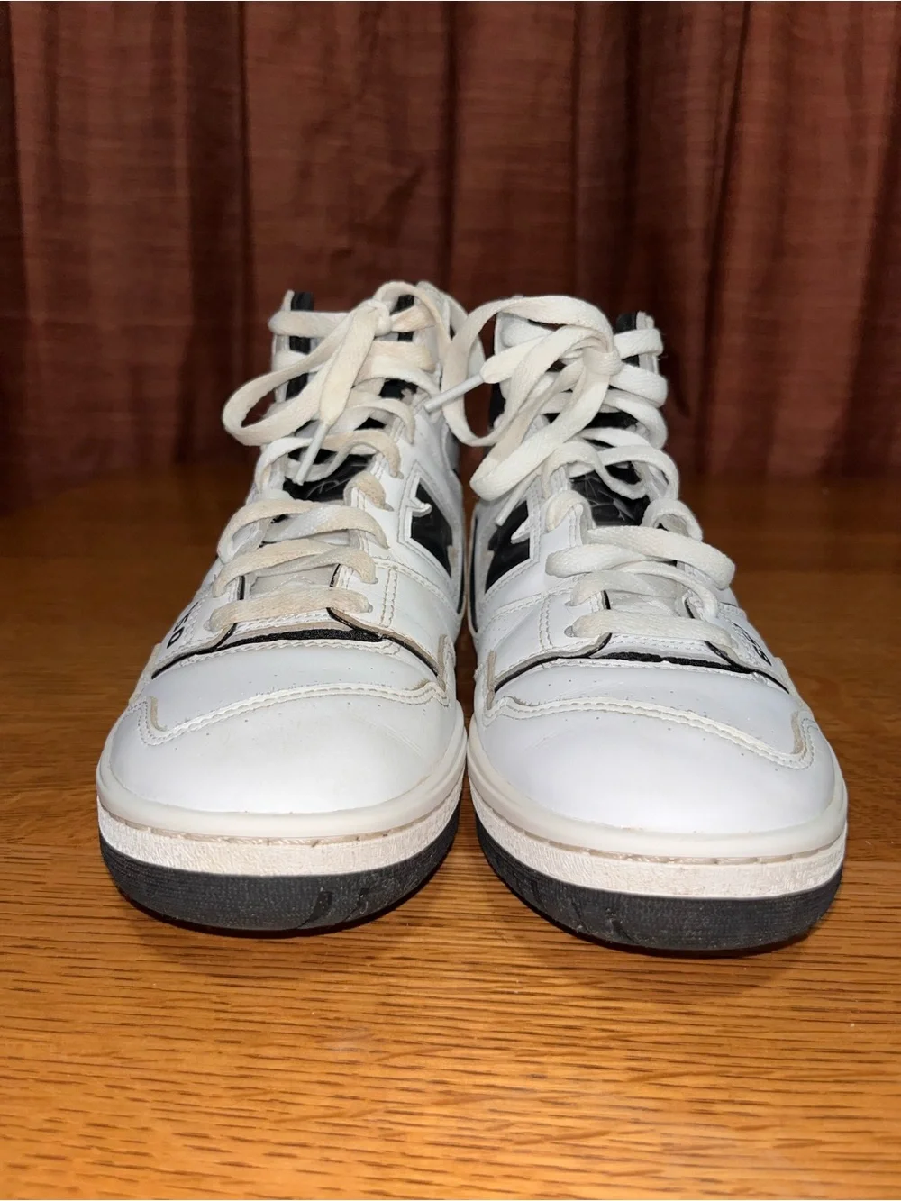 New Balance 650 White Black Men’s Size 8 Width D BB650RCE High Top Sneakers